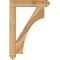 Ekena Millwork Westlake Arts & Crafts Rough Sawn Bracket, Western Red Cedar, 4"W x 26"D x 38"H BKT04X26X38WTL03RWR - alternate 2